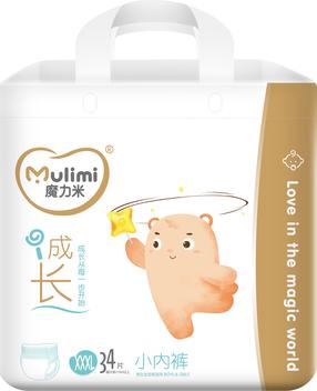 Autiņbiksītes - apakšbiksītes Mulimi Panties, XXXL izmērs, 14 kg, 34 gab.