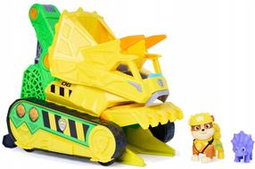Figūrėlių rinkinys, su priedais Spin Master Paw Patrol Chomp & Rescue Bulldozer 6075978, geltona sp.