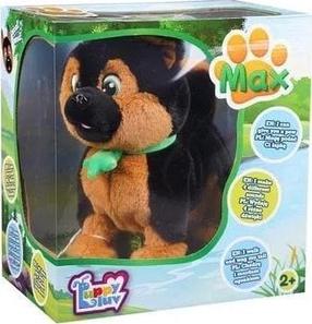Žaislinis gyvūnas šuo Tm Toys Puppy Luv Max, anglų, ruda sp./juoda sp.