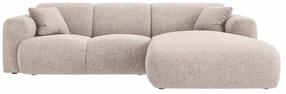 Kampinė sofa Cosmopolitan Design Nolio Haga 30, beige melange sp., dešininė, 170 x 260 cm x 72 cm