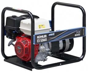 Ģenerators ar benzīna dzinēju Kohler HXC 6000 C5, 4800 W