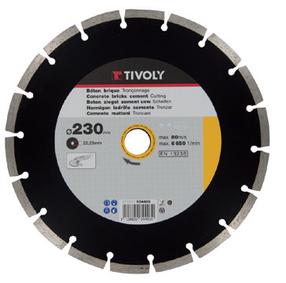 Deimantinis diskas Tivoly, 125 mm x 22.2 mm x 5 mm
