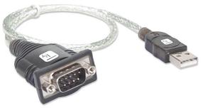 Juhe Techly USB to Serial Converter USB Type A Male, RS-232 male, 0.45 m, hõbe v.