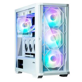 Arvuti korpus Zalman Z10 DUO, läbipaistev v./valge v.