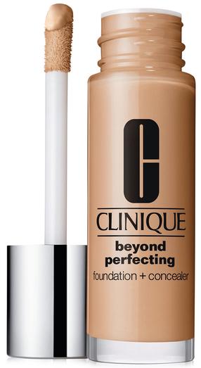 Skystas makiažo pagrindas Clinique Beyond Perfecting Foundation + Concealer, 14 vanilla, 30 ml