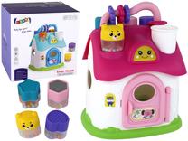 Rūšiavimo žaidimas Lean Toys Elvish House, 17 cm, įvairių spalvų