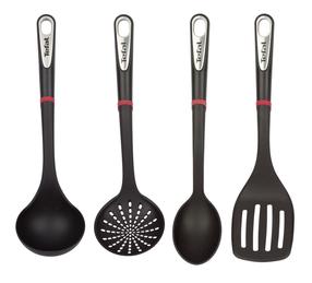 Virtuvės reikmenų rinkinys Tefal Ingenio K206S414, 36 cm, 8 cm, juoda sp., 4 vnt.