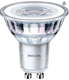 Spuldze Philips LED, MR16, 2700 °K, GU10, 4.6 W, 355 lm, 10 gab.