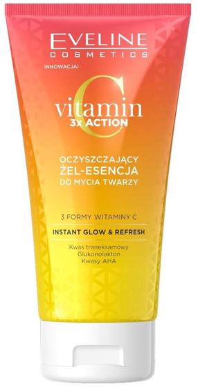 Очищающий гель для лица Eveline Vitamin C 3x Action, 150 мл
