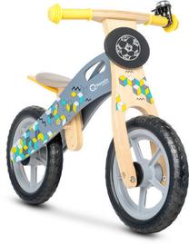 Līdzsvara velosipēds Lionelo Casper LOE-CASPER/GR, brūna krās./pelēka krās., 12"