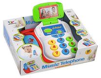 Lavinimo žaislas, muzikinis telefonas Tommy Toys