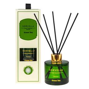 Kodulõhnastaja, lõhnapulk Sorvella Green Tea, 120 ml Roheline v.