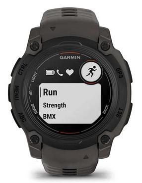 Viedais pulkstenis Garmin Instinct E, melns krās.