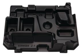 Вставка для ящика для инструментов Makita Makpac Type 3, 37.8 см x 28.5 см x 8 см, черный цв.