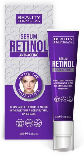 Näo seerum Beauty Formulas Retinol Anti-Ageing, 30 ml