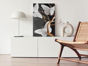 Maalimine numbrite järgi Artgeist Butterflies On A Twig MA_0527, 40 x 60 cm