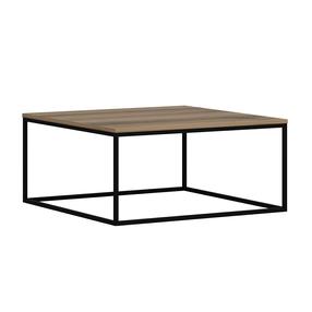 Журнальный столик Kalune Design Loni, коричневый цв., 90 см x 90 см x 42 см