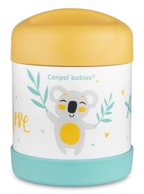Termosas maistui Canpol Babies Insulated Jar, 300 ml, 1 m., plastikas/nerūdijantysis plienas, įvairių spalvų