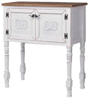 Konsolinis staliukas Kalune Design Ada, ruda sp./balta sp., 82 cm x 40 cm x 92 cm