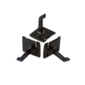 Konks Toolflex, must v., 3 tk