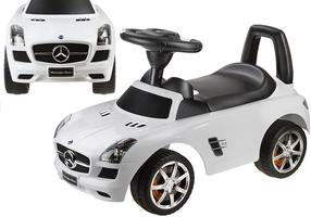 Paspiriamas automobilis Lean Toys Mercedes-Benz, balta sp.