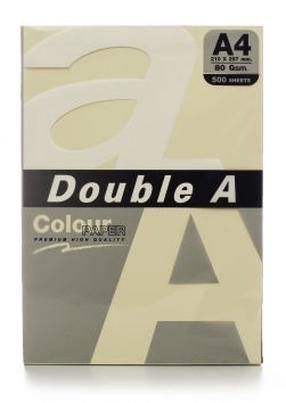 Офисная бумага Double A, A4, 80 g/m², светло-коричневый цв., 500 стр. шт.