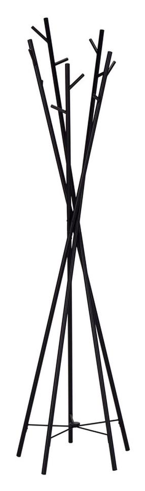 Drabužių kabykla W35, 180 cm, juoda sp.