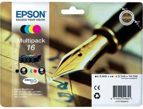 Tintes printera kasetne Epson C13T16264012, daudzkrāsaina