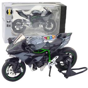 Игрушечный мотоцикл Lean Toys Model Replica Sports, 1:12, серый цв.