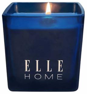 Žvakė, aromatinė Elle Home Wood & Ginger, 40 h, 215 g, mėlyna sp.