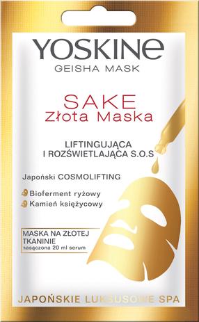 Näomask Yoskine Geisha Sake, 20 ml