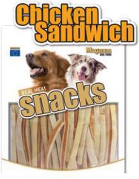 Skanėstas šunims Magnum Snacks Chicken Sandwich, vištiena, 0.25 kg
