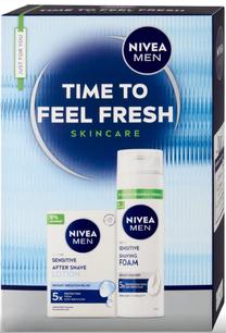 Veido priežiūros priemonių rinkinys vyrams Nivea Feel fresh box