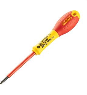 Skrūvgriezis, elektriķiem Stanley FatMax VDE PH0x75, krustiņš, izolācija, 17.5 cm