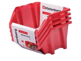 Ящик для инструментов Kistenberg KBISS28-3020, 27.2 см x 23.8 см x 23.6 см, красный цв.