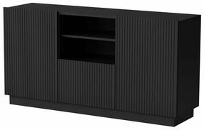 Комод Cama Liverti, черный цв., 78 см x 150 см x 42 см
