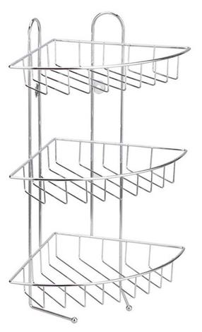 Dušo lentynėlė Thema Lux HIC-0251, 22 cm x 44 cm x 22 cm, chromo