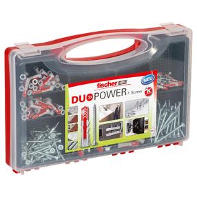 Kaištis Fischer DuoPower, varžtiniai, 280 vnt.