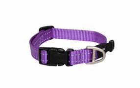 Antkaklis šunims Rogz Utility Classic, violetinė sp., 430 - 700 mm x 25 mm, 43-70