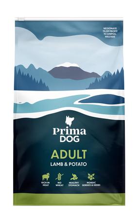 Sausas šunų maistas Prima Dog Adult Lamb & Potato, ėriena/bulvės, 3 kg