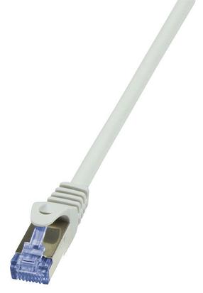 Laidas Logilink Cat.6A from Cat.7 600 MHz S/FTP PIMF PrimeLine RJ-45 8P8C, RJ-45 8P8C, 5 m, pilka sp.