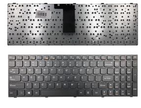 Nešiojamų kompiuterių klaviatūra Lenovo KB312771, Anglų (US), juoda, belaidė