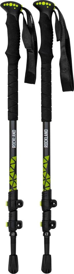 Šiaurietiško ėjimo lazdų komplektas Rockland Rapid Carbon, 63 - 135 cm