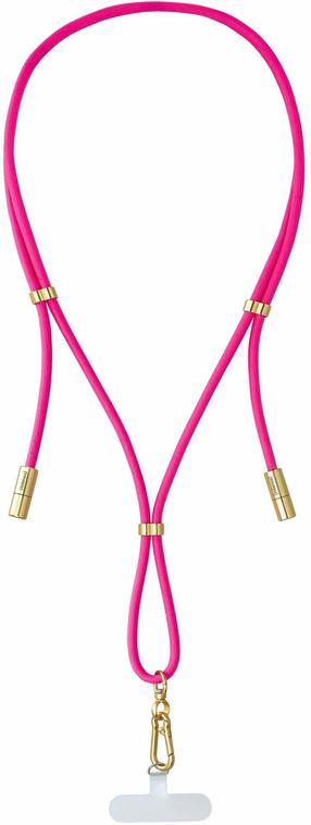 Laidas Intenso Lanyard 7991004, 2 x USB Type C, 165 cm, rožinė sp., 60 W