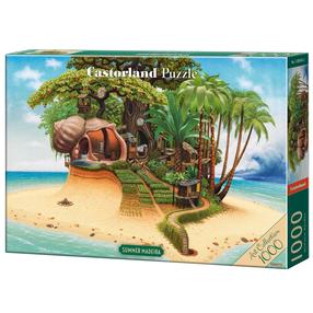 Dėlionė Castorland Art Collection Summer Madeira, 47 cm x 68 cm, 1000 vnt., įvairių spalvų
