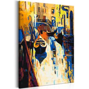 Glezna pēc numuriem Artgeist Venice (Gondolas) MA_0090, daudzkrāsaina, 40 x 60 cm