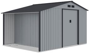 Sodo sandėliukas Madison, 255 cm x 342 cm x 202 cm, pilka sp.