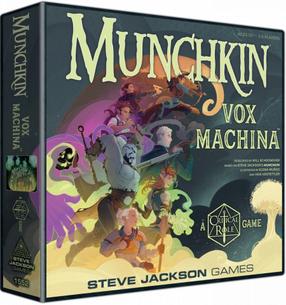 Stalo žaidimas Steve Jackson Games Munchkin Vox Machina, EN