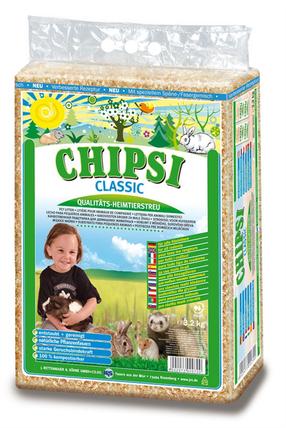 Medžio drožlės graužikams Chipsi Classic, 3.2 kg