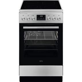 Elektrinė viryklė su elektrine orkaite AEG 6000 serija „SteamBake“ CCB56490BM